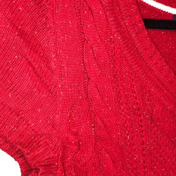 NWT Tommy Hilfiger red sweater dress - Picture 4 of 4
